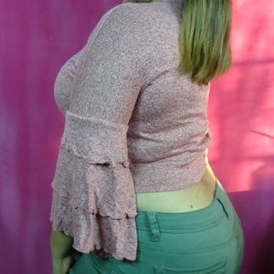 Long Bell Sleeve top